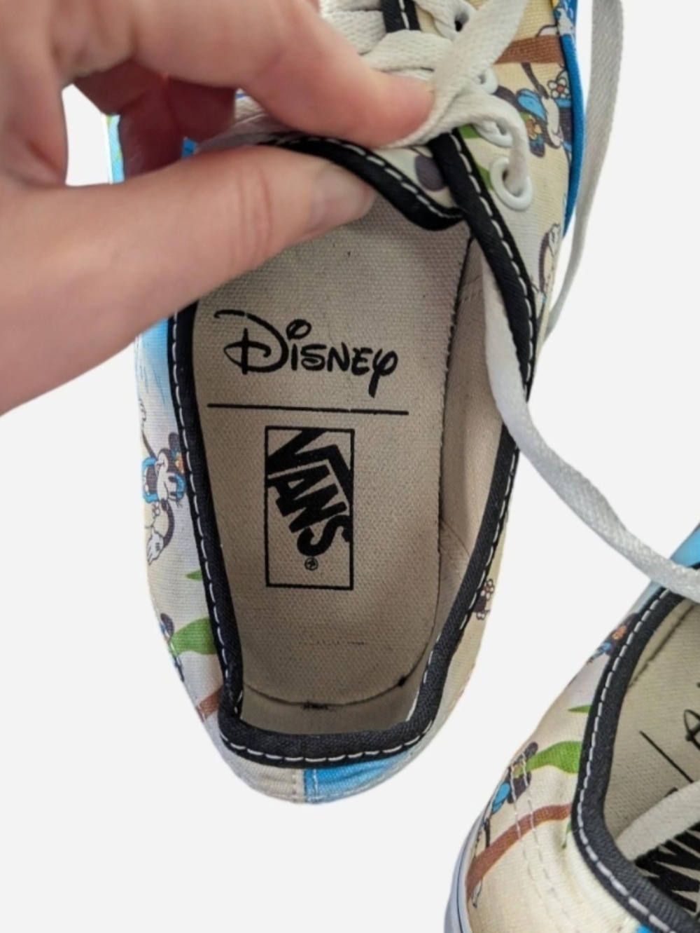 Vans X Disney Authentic Mickey Mouse Aloha‎ Sneakers Limited Edition 10 Size men - Picture 6 of 7